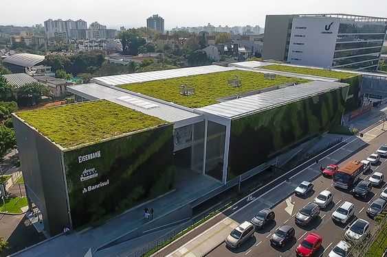 telhado verde em Porto Alegre